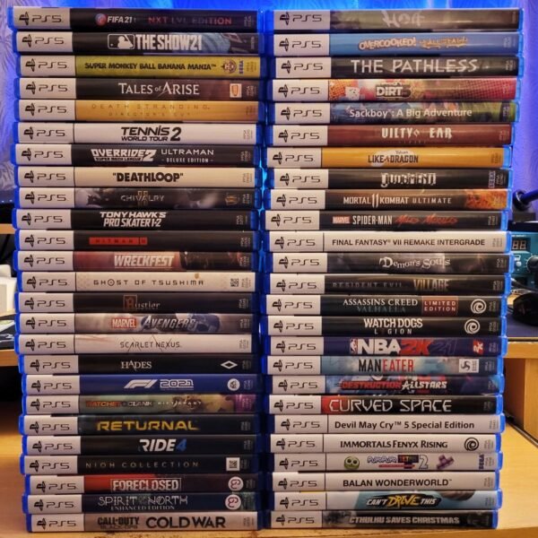 PS5, 4 And 3 CD Pallets