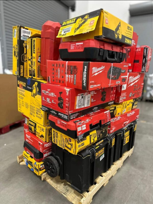 Dewalt and Milwaukee Tool Pallets